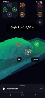 Zgłoszona batymetria
